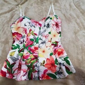 Guess Floral Top Small